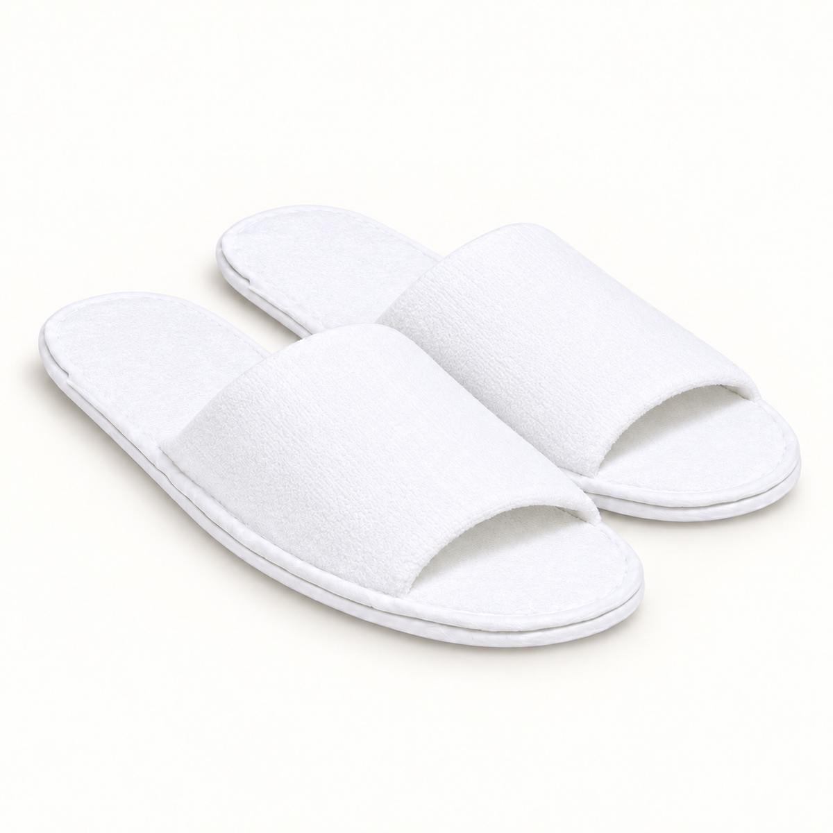 Regent Open-Toe Velour Slipper
