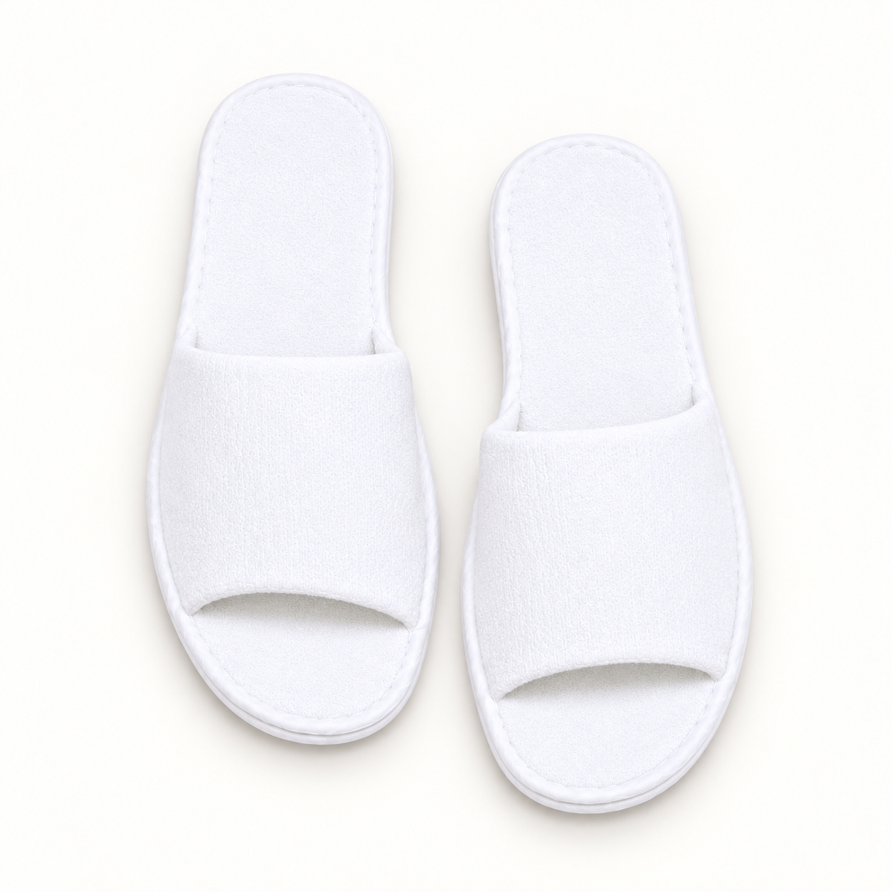 Regent Open-Toe Velour Slipper