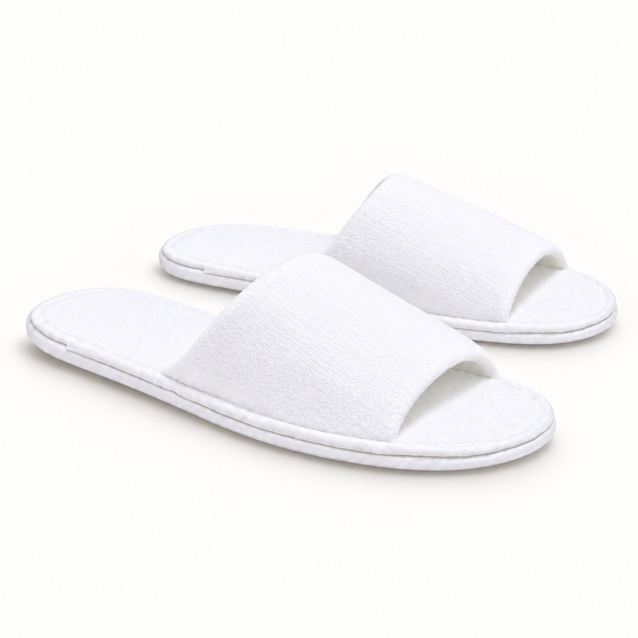 Regent Open-Toe Velour Slipper