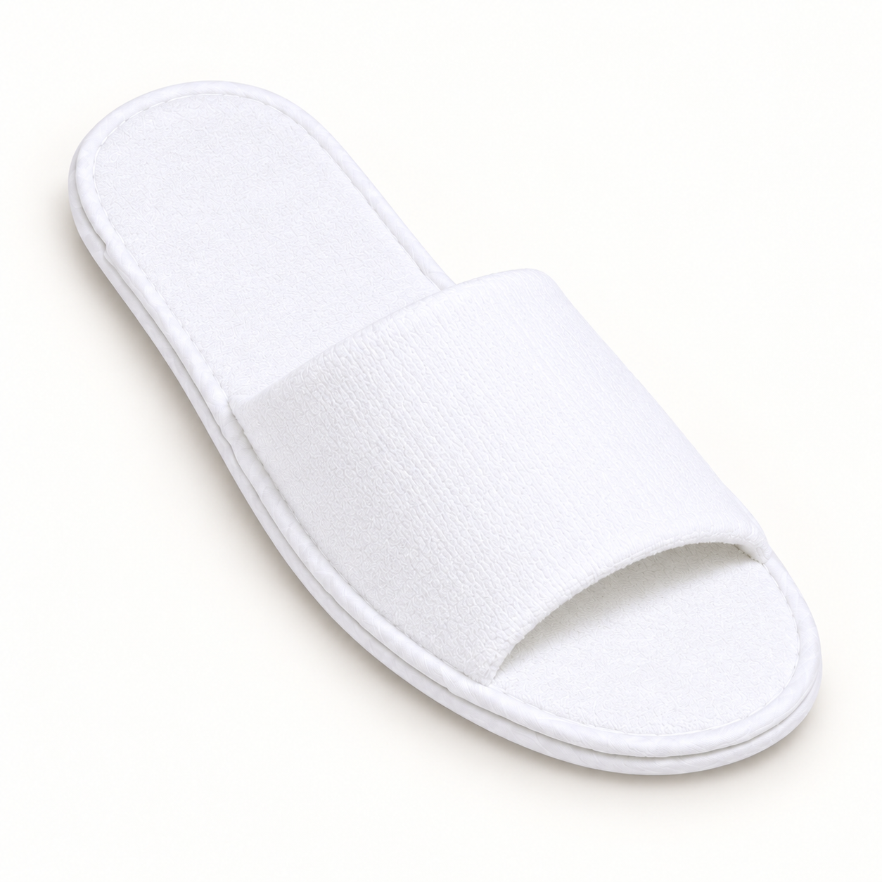 Regent Open-Toe Velour Slipper
