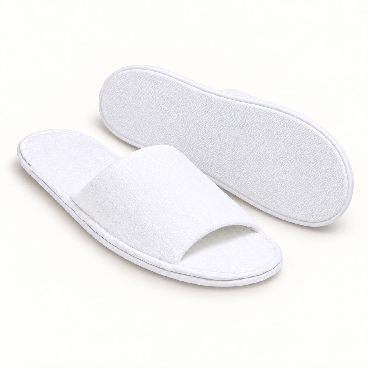 Regent Open-Toe Velour Slipper