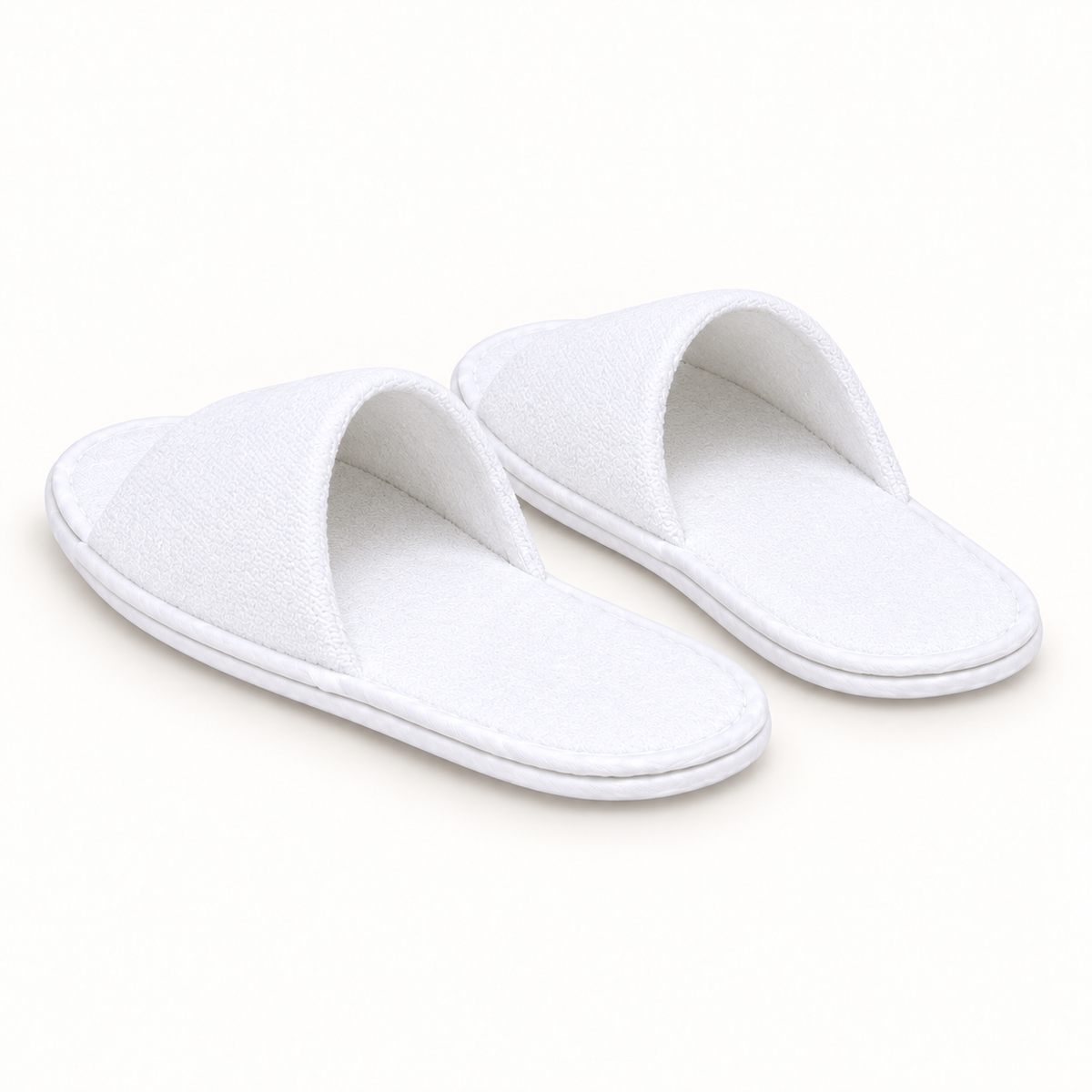 Regent Open-Toe Velour Slipper