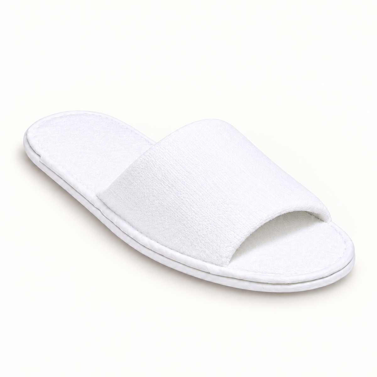 Regent Open-Toe Velour Slipper