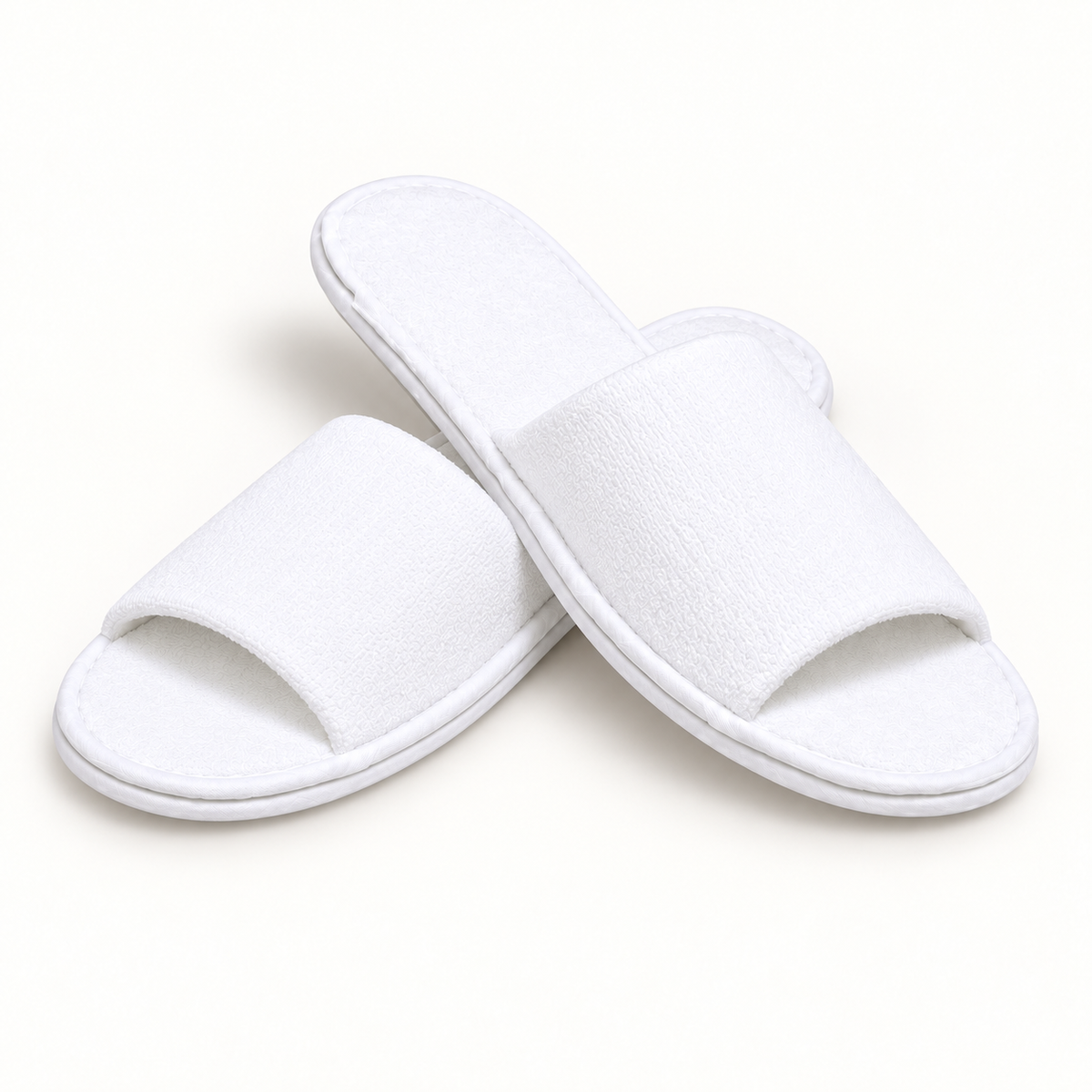Regent Open-Toe Velour Slipper