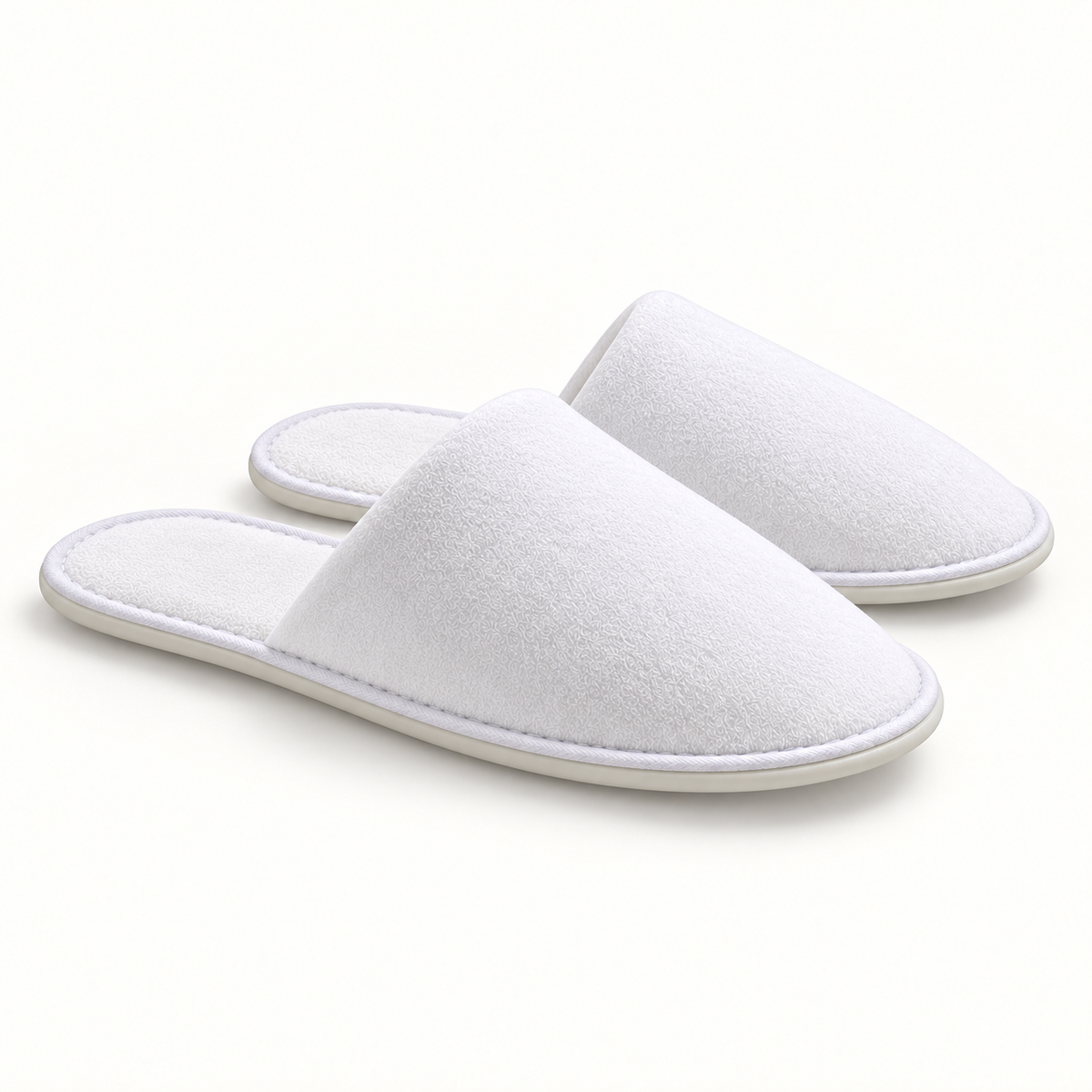 Regent Closed-Toe Velour Slipper — profile