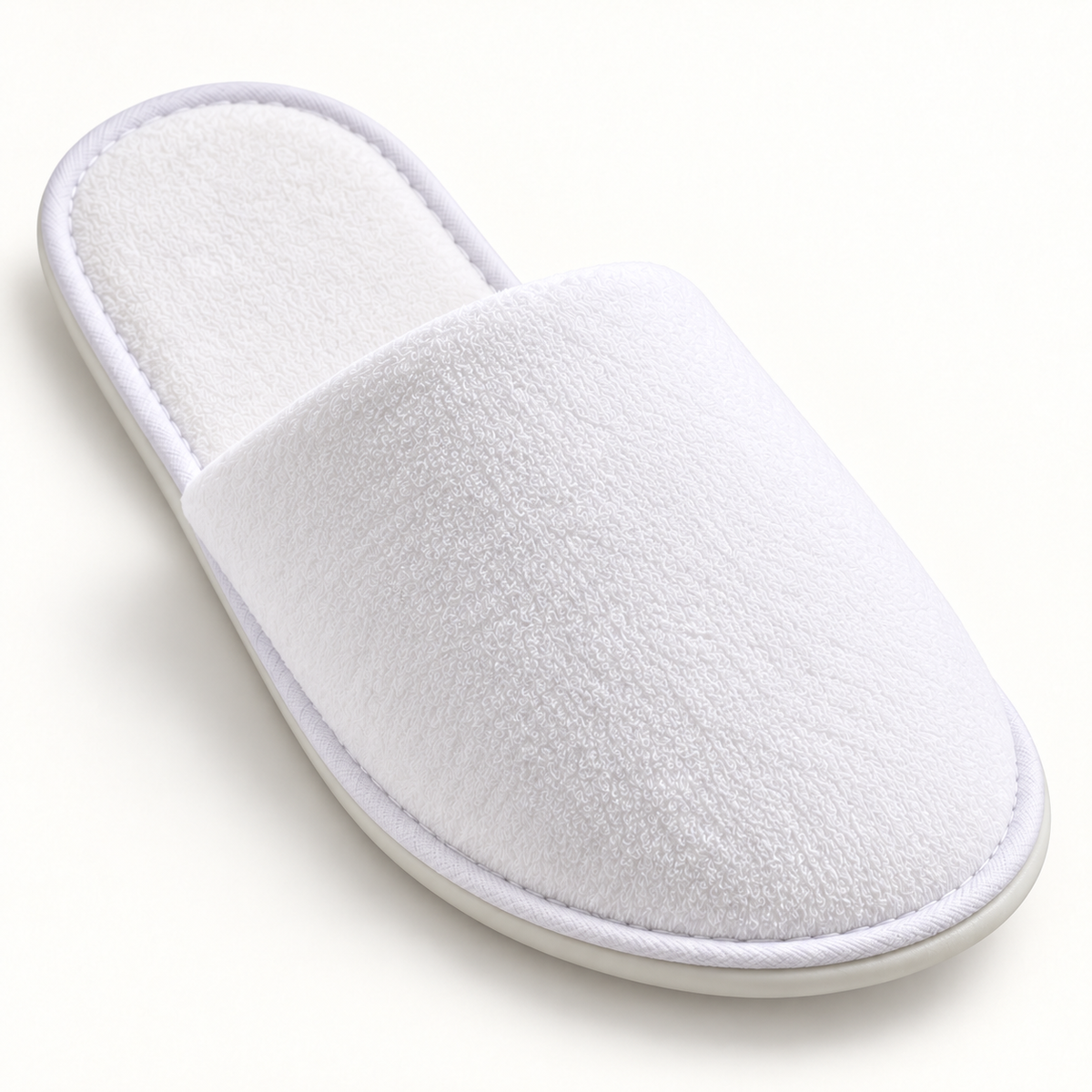 Regent Closed-Toe Velour Slipper — material