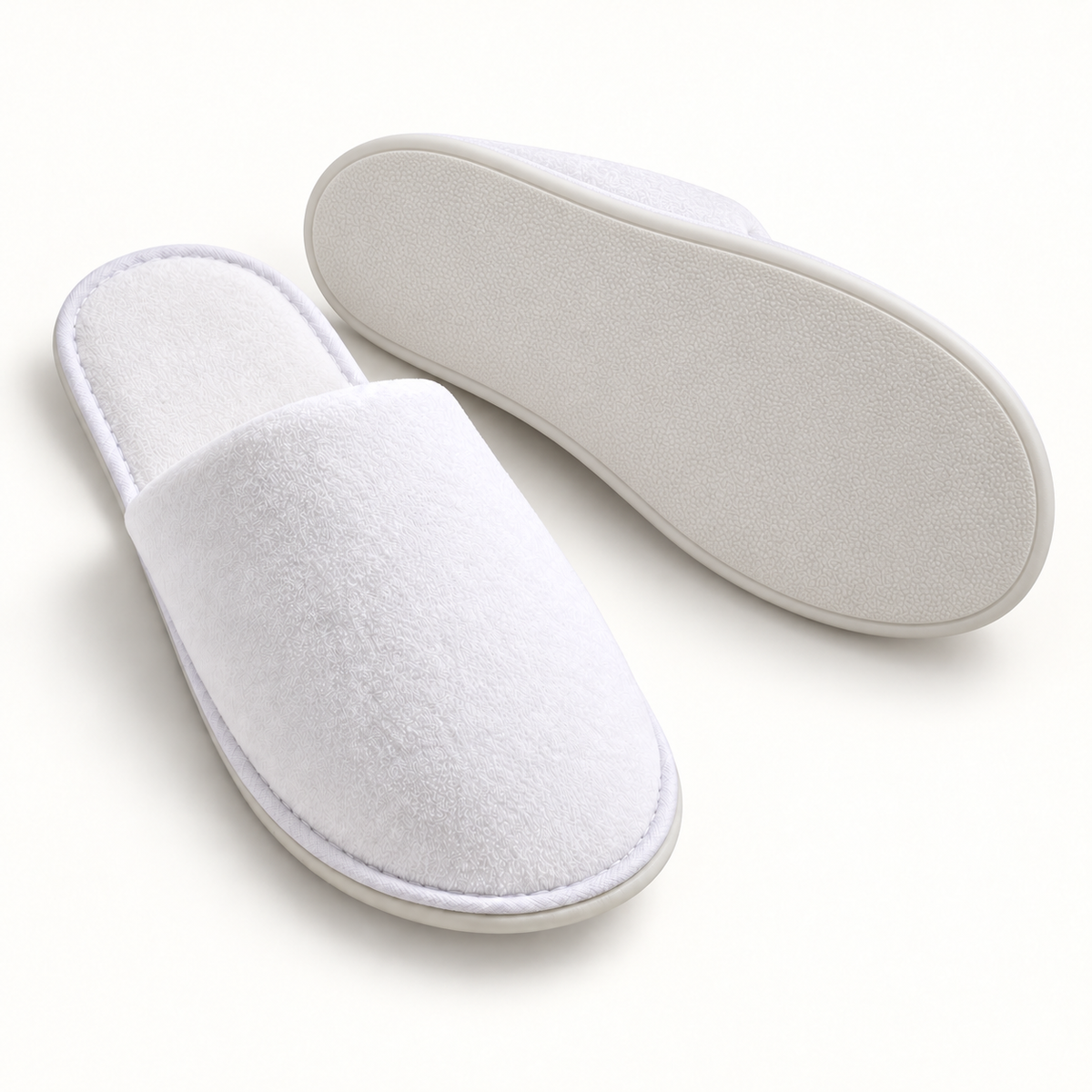 Regent Closed-Toe Velour Slipper — sole