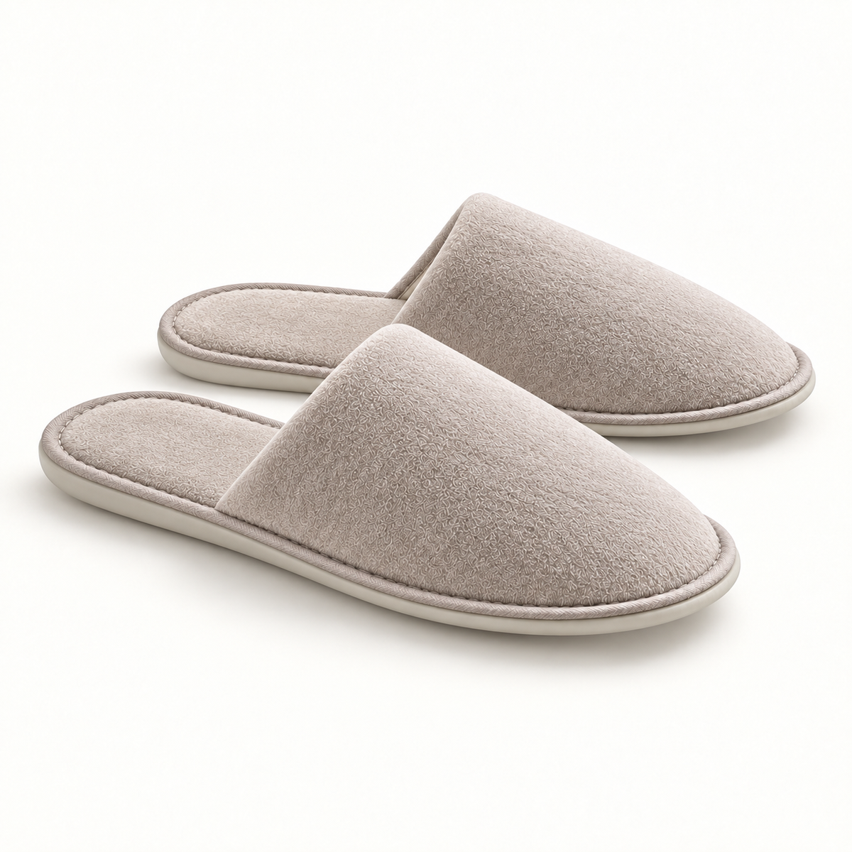 Maison Closed-Toe Velour Slipper — profile