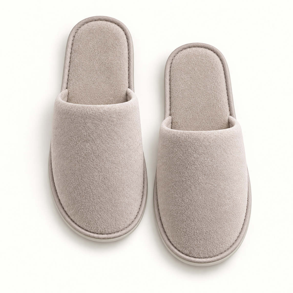 Atelier Velour Mule — overhead