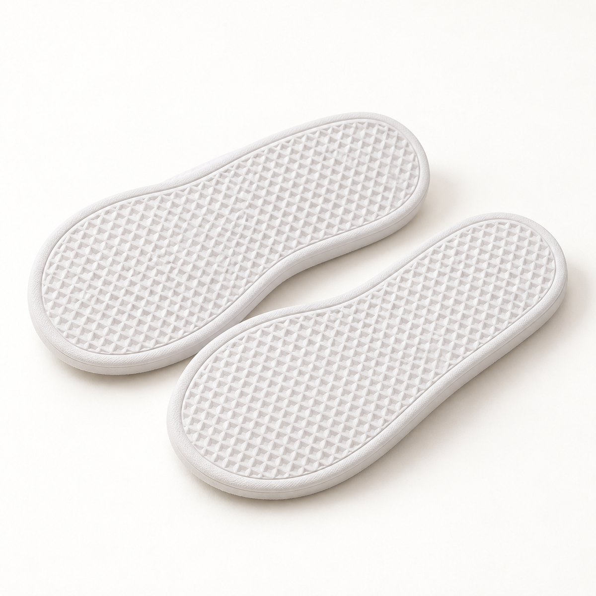 Serenity Open-Toe Waffle Slipper — sole
