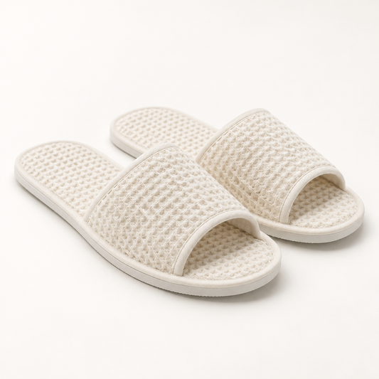 Hydro Open-Toe Honeycomb Slipper — hero