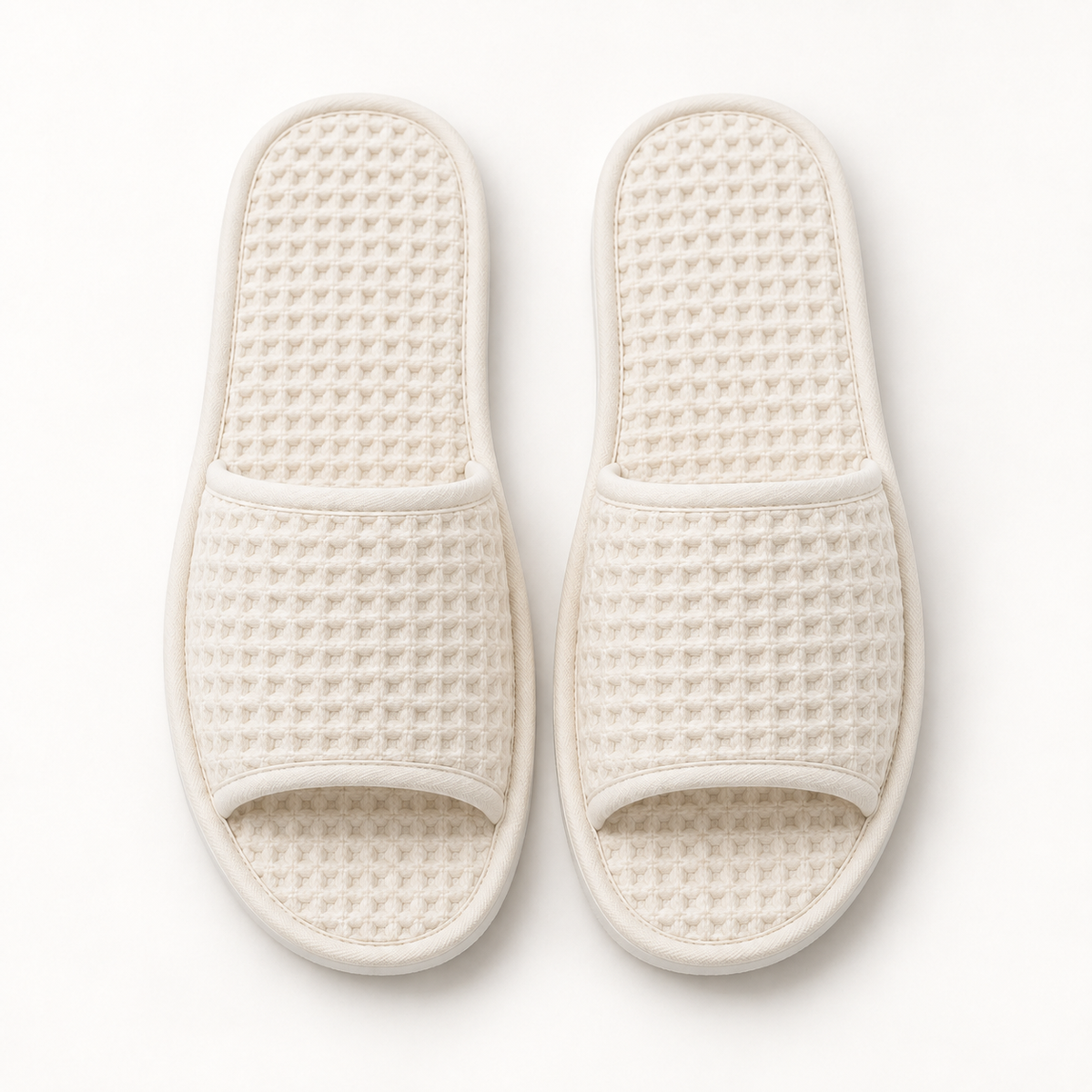 Hydro Open-Toe Honeycomb Slipper — overhead