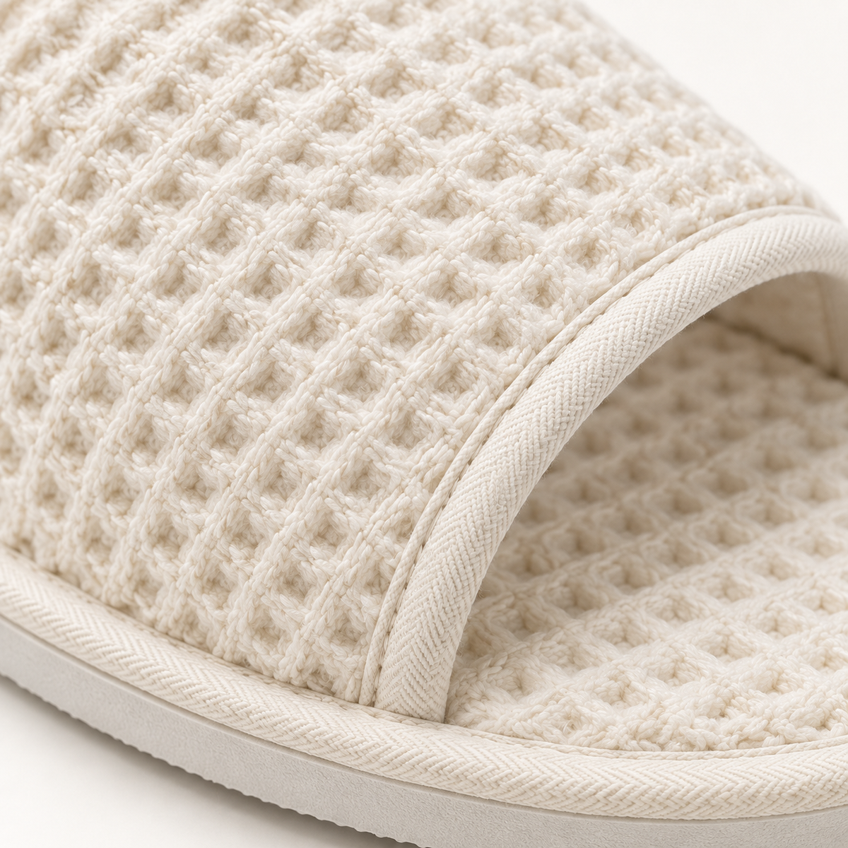 Hydro Open-Toe Honeycomb Slipper — material