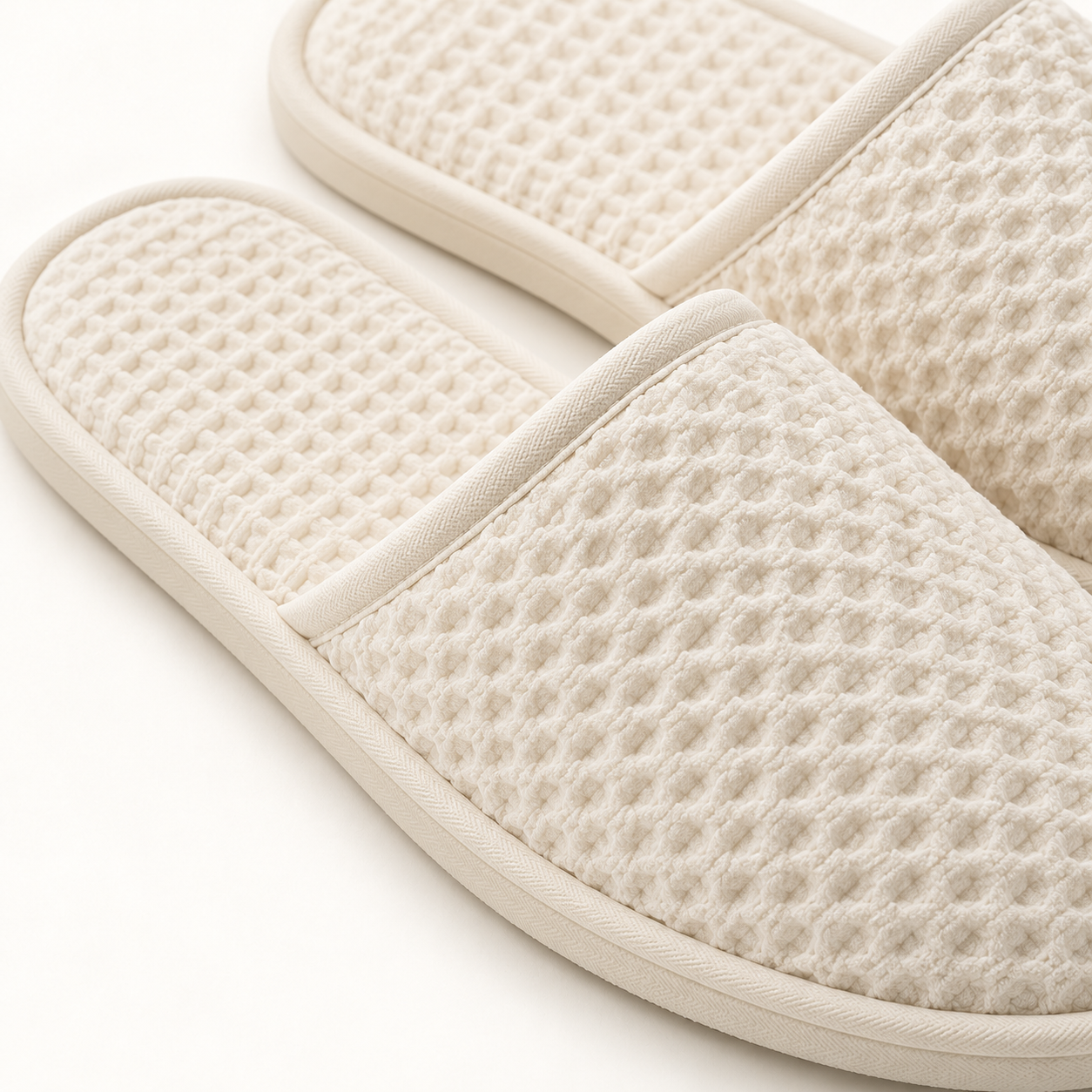 Hydro Closed-Toe Honeycomb Slipper — footbed