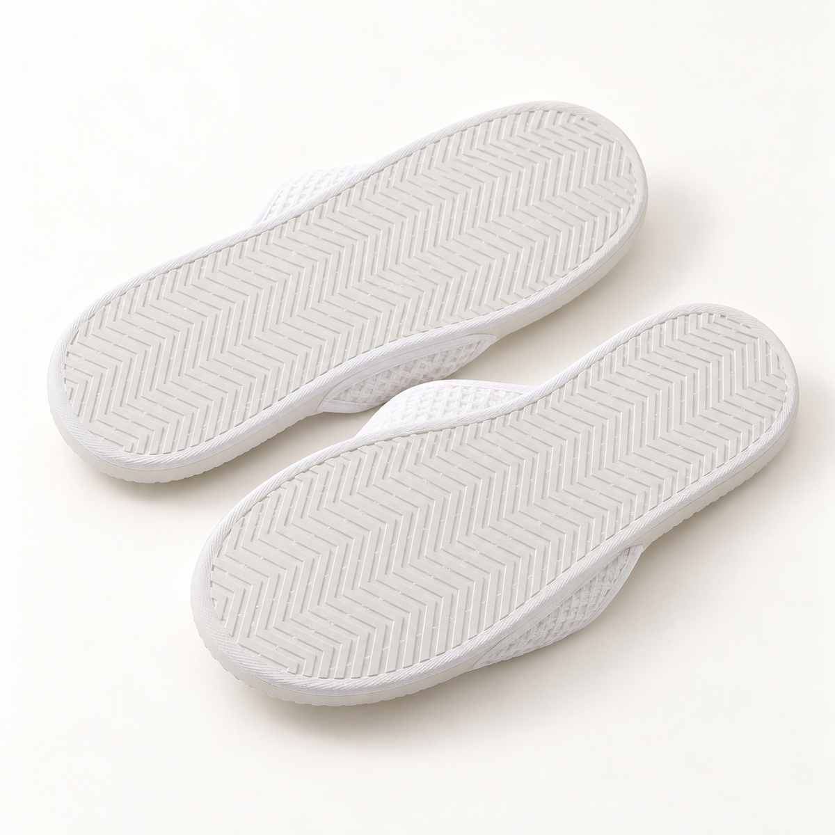 Retreat Cross-Strap Waffle Slipper — sole