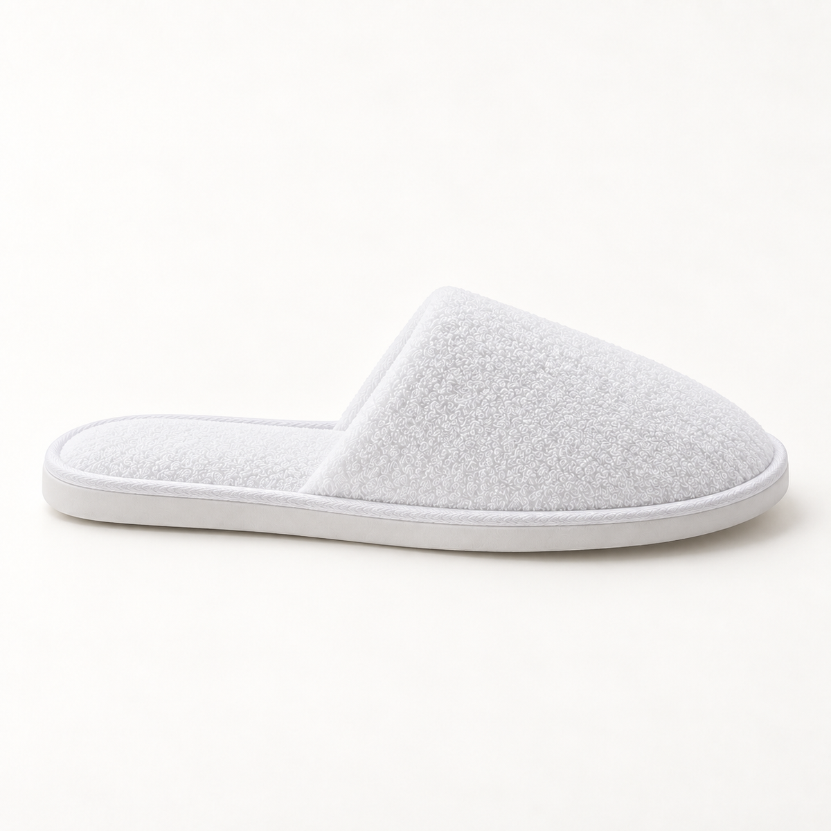 Cloud Closed-Toe Terry Slipper — profile