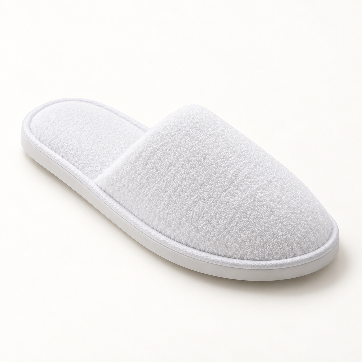 Cloud Closed-Toe Terry Slipper — single