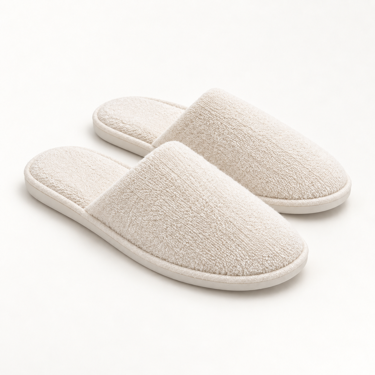 Haven Closed-Toe Terry Slipper — hero