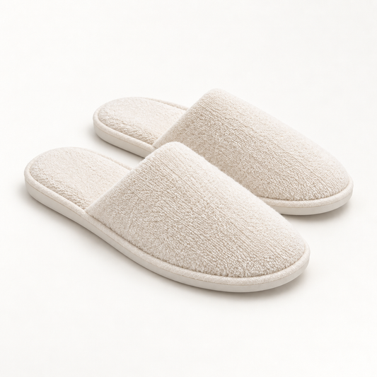 Haven Closed-Toe Terry Slipper — hero