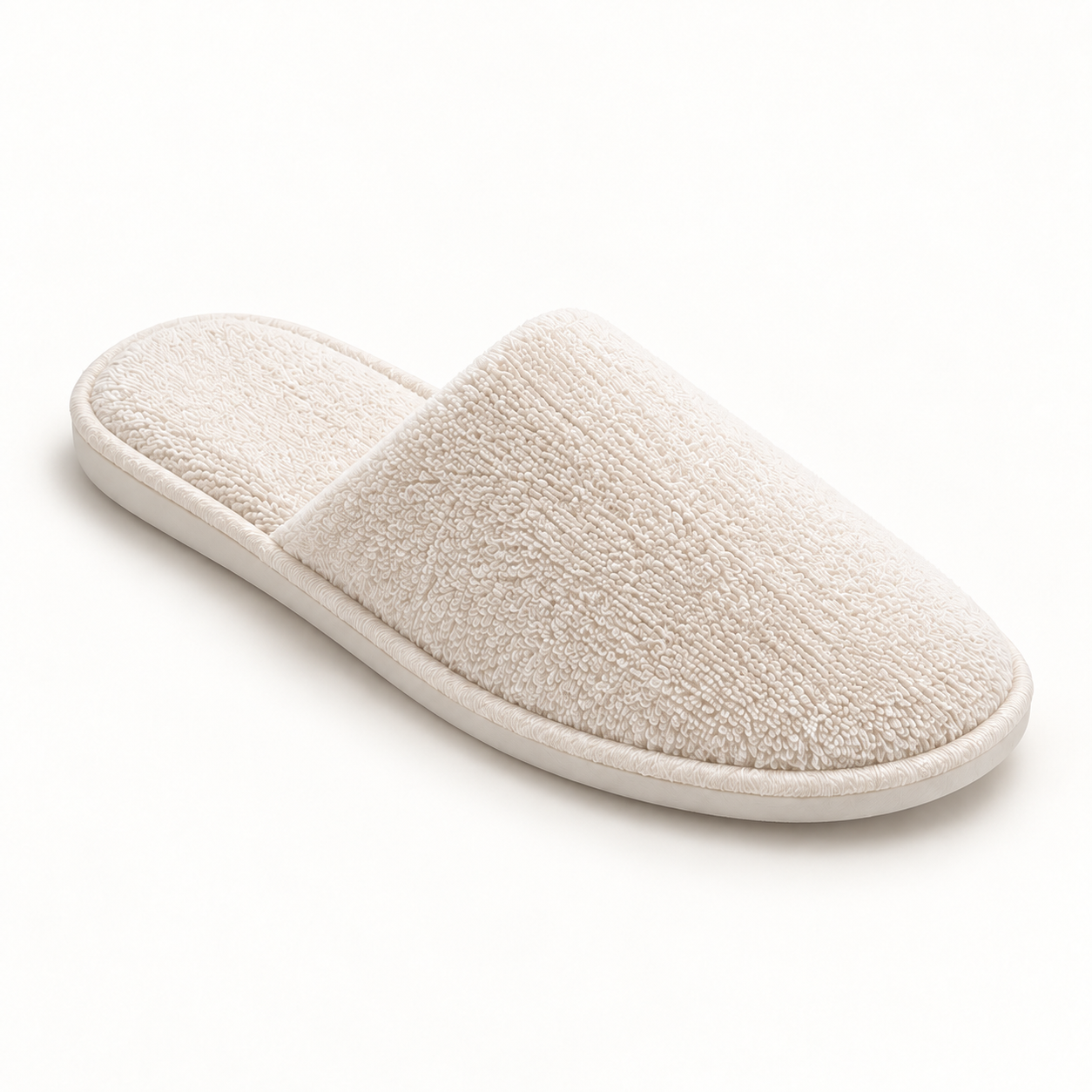 Haven Closed-Toe Terry Slipper — single
