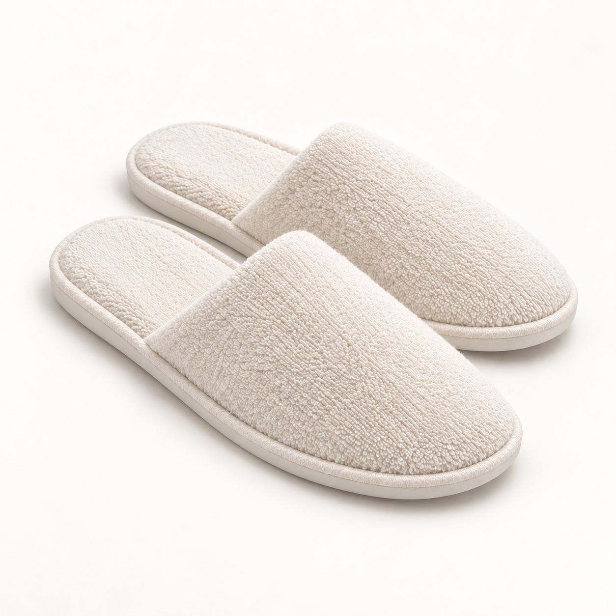 Haven Closed-Toe Terry Slipper — pair alternate