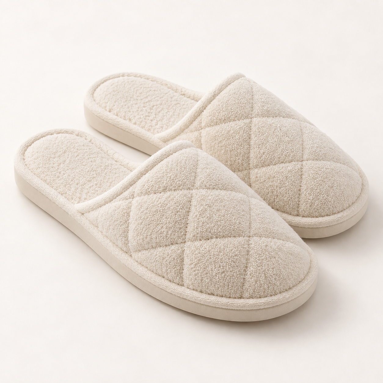 Cocoon Quilted Terry Slipper — hero
