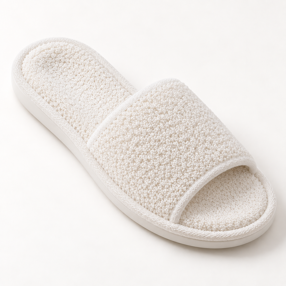 Solace Sculpted Terry Slipper — footbed