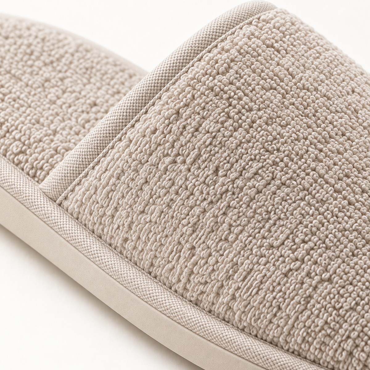 Residence Closed-Toe French Terry Slipper — material