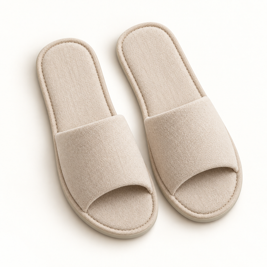 Bamboo Air Open-Toe Slipper — overhead