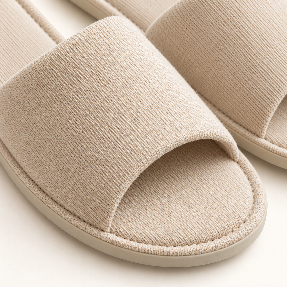Bamboo Air Open-Toe Slipper — material