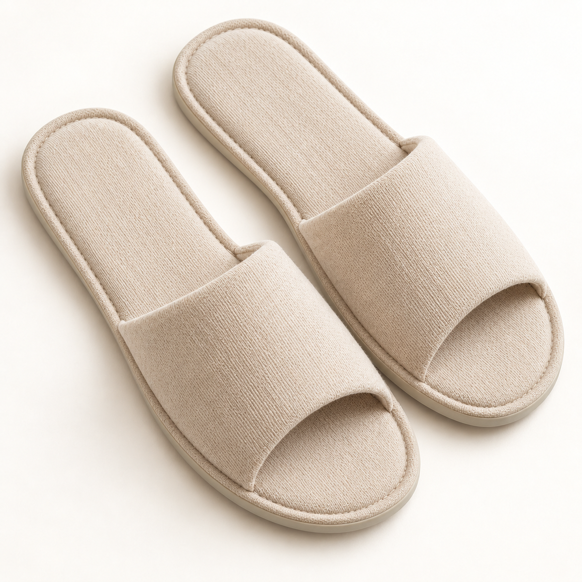 Bamboo Air Open-Toe Slipper — footbed
