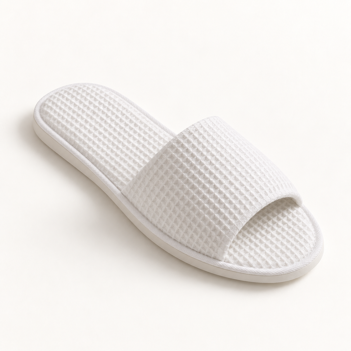 Eco Waffle Open-Toe Slipper — single
