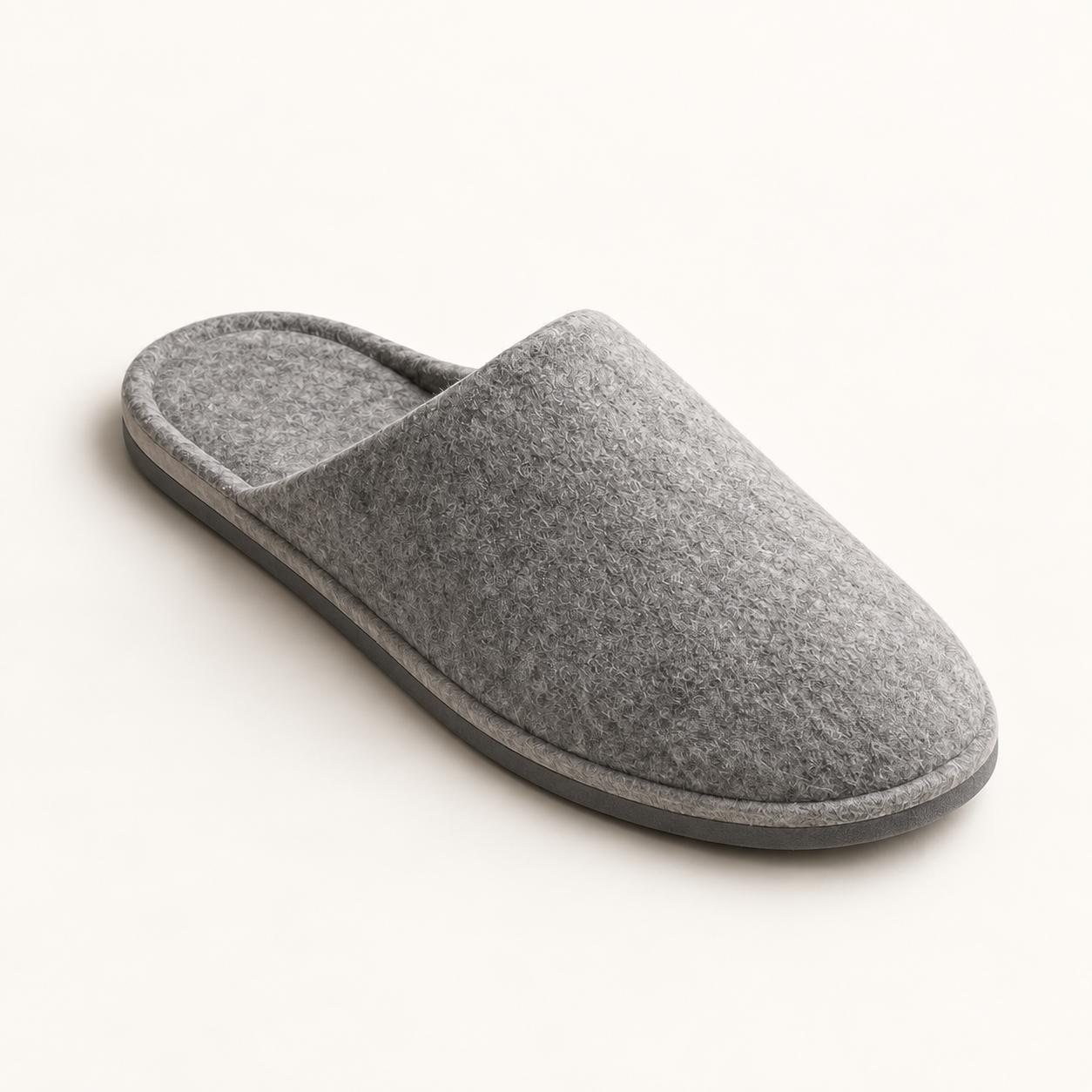 ReNew Felt Open-Heel Slipper — single
