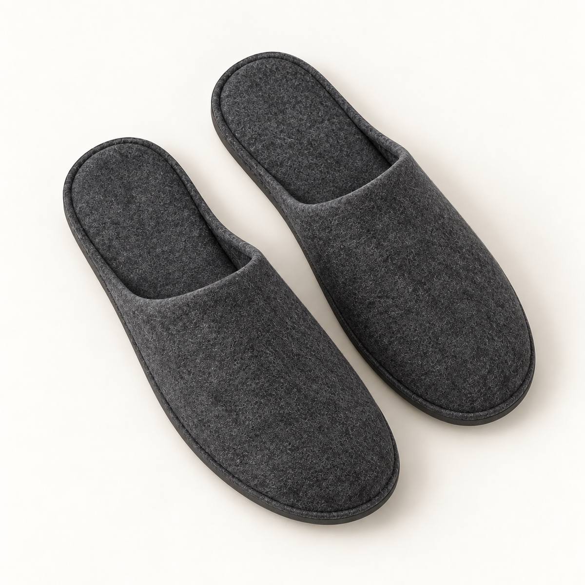 ReNew Felt Closed-Toe Slipper — overhead