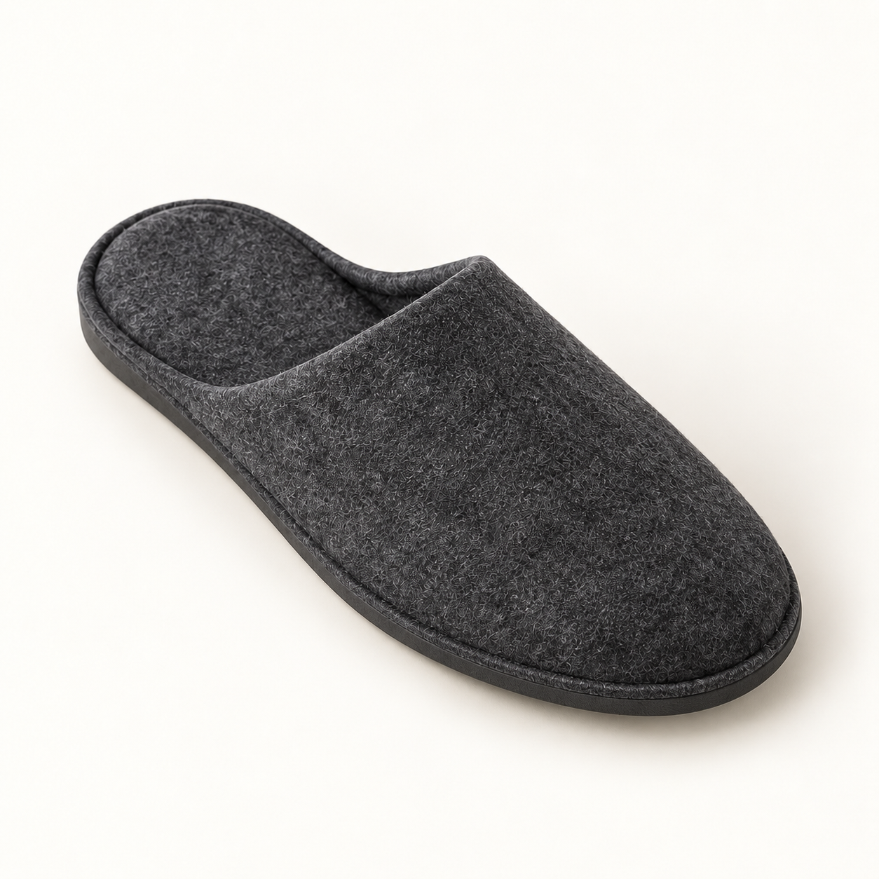 ReNew Felt Closed-Toe Slipper — single