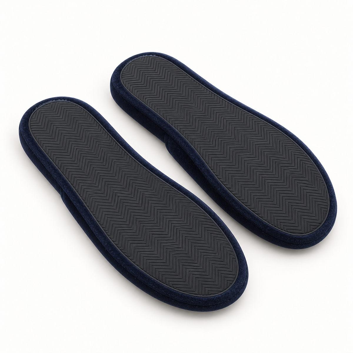 Nocturne Velvet Closed-Toe Slipper — sole