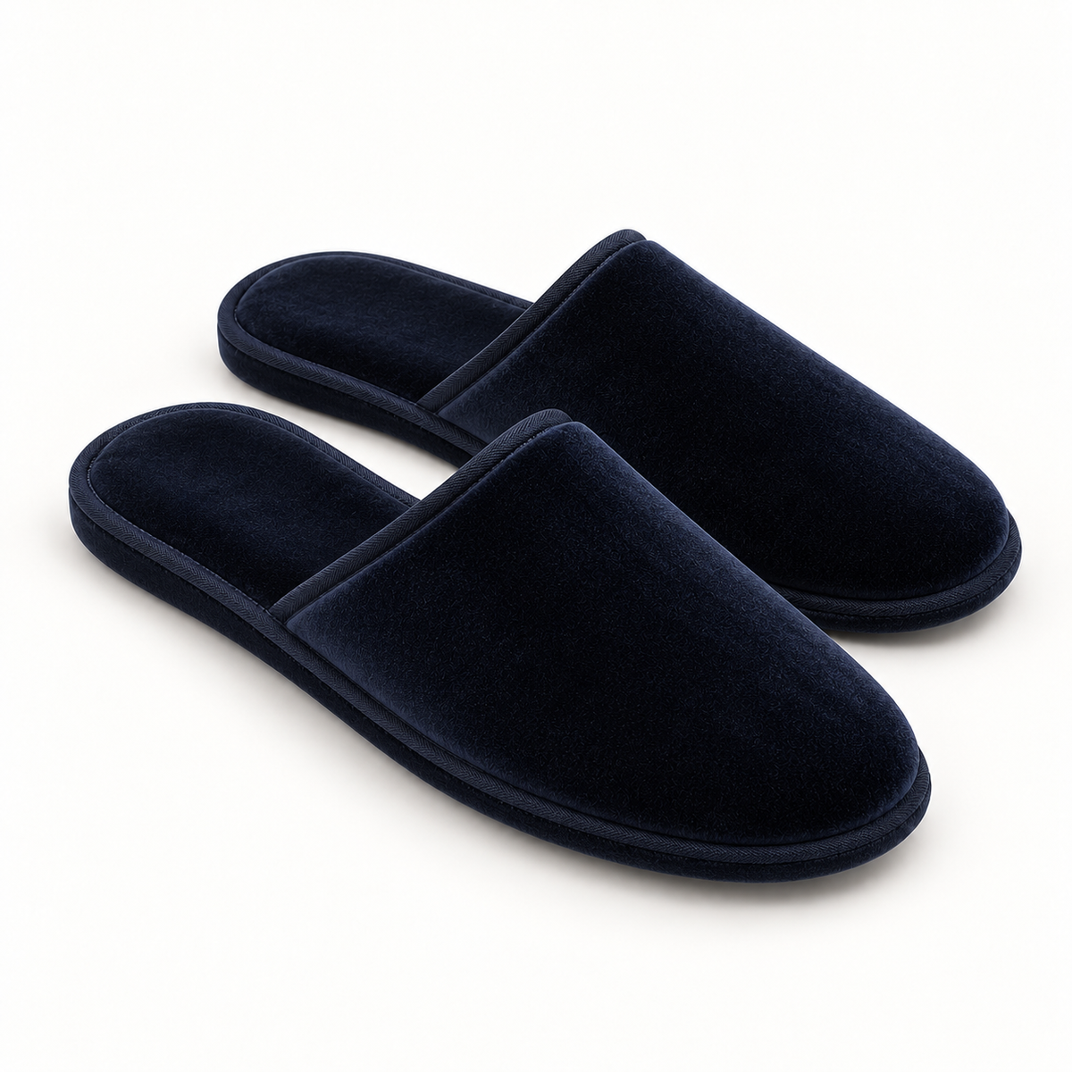 Nocturne Velvet Closed-Toe Slipper — pair alternate