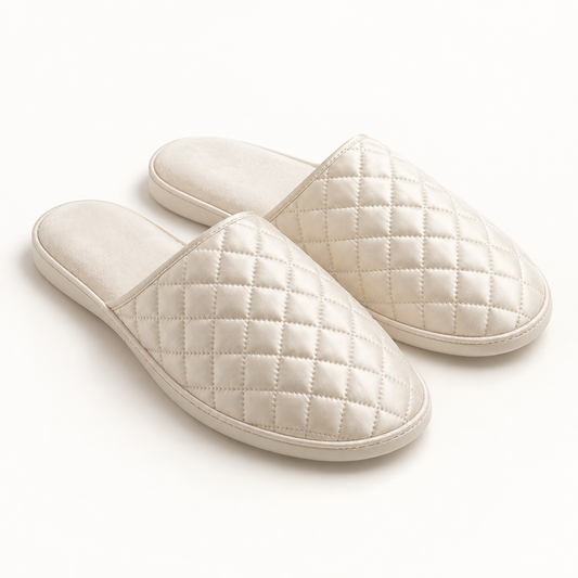 Opaline Quilted Closed-Toe Slipper — hero