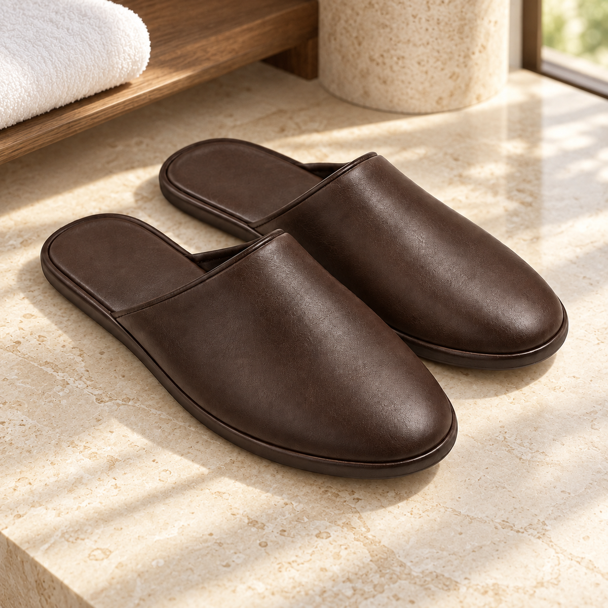 Metropolitan Tailored Mule — hospitality setting