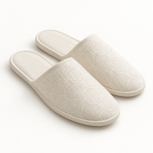Palace Jacquard Closed-Toe Slipper — hero