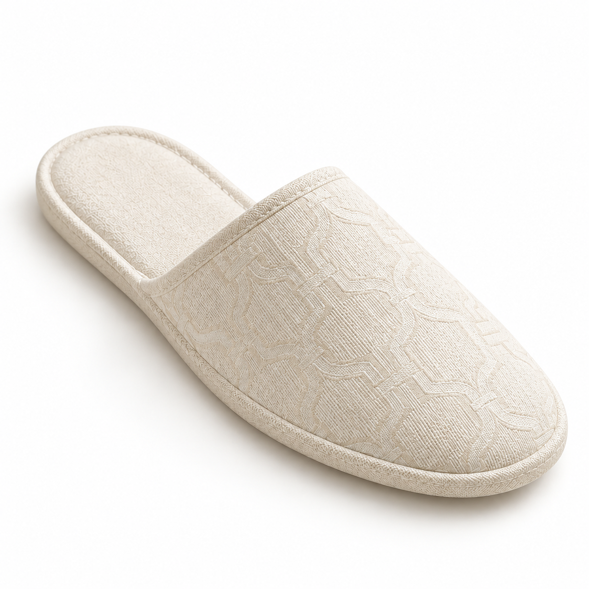 Palace Jacquard Closed-Toe Slipper — single