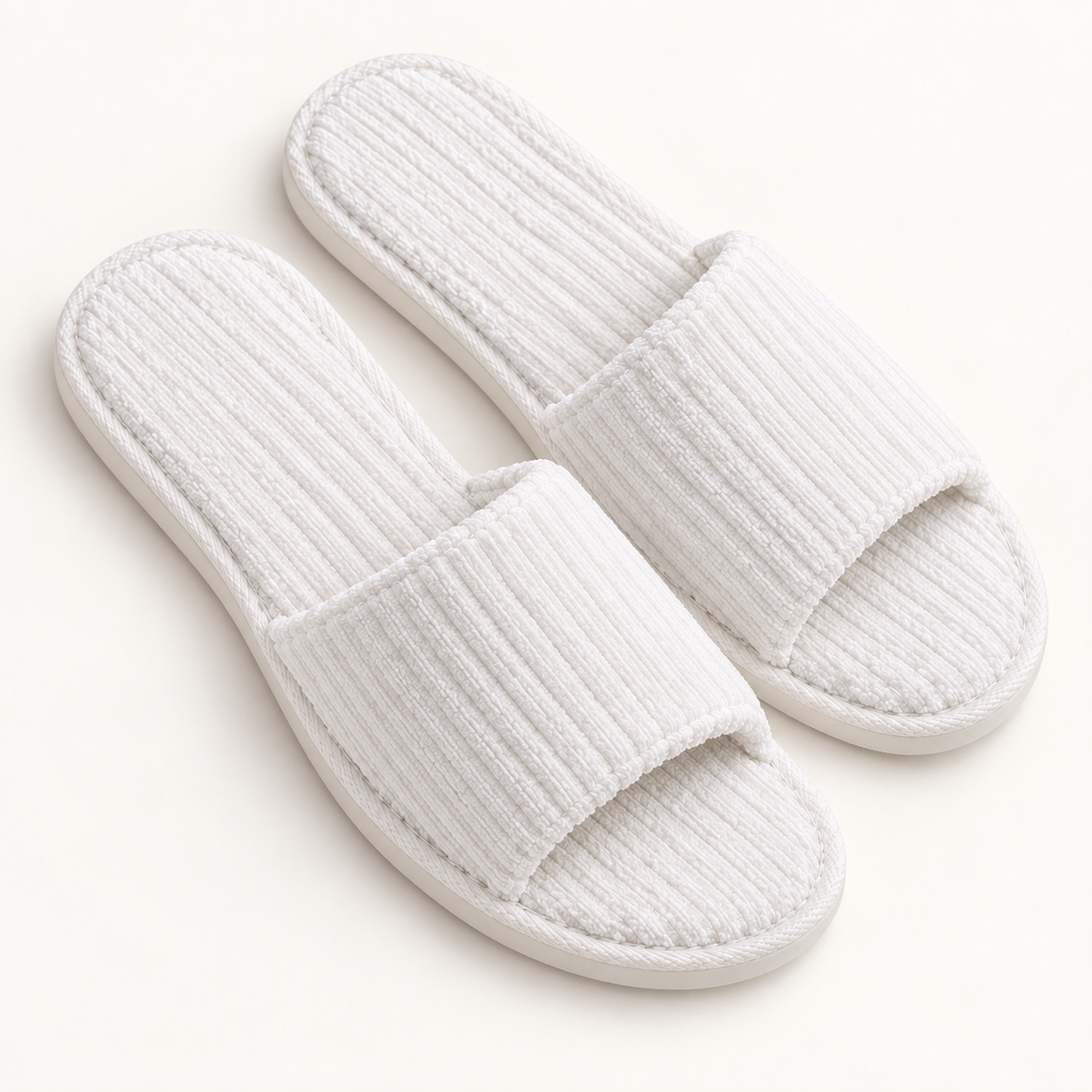 Cabana Terry Slide — footbed