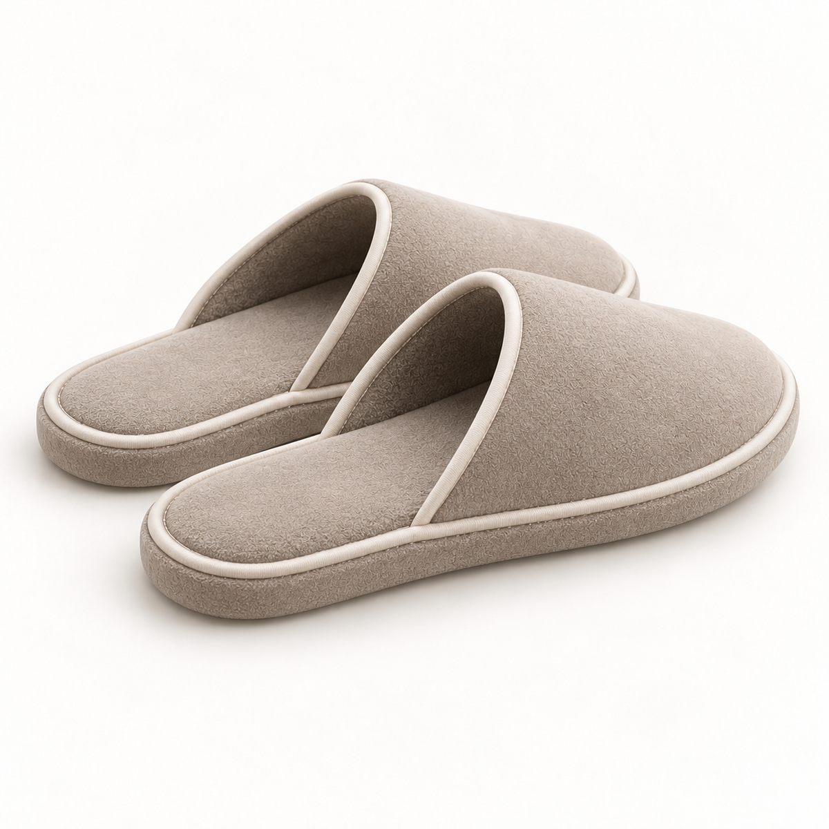 Imperial Piped Closed-Toe Slipper — rear