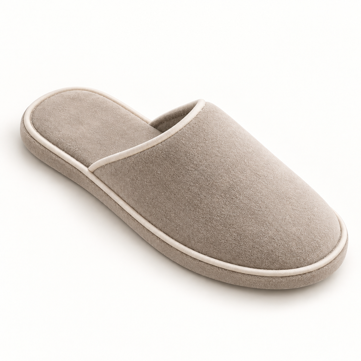 Imperial Piped Closed-Toe Slipper — single