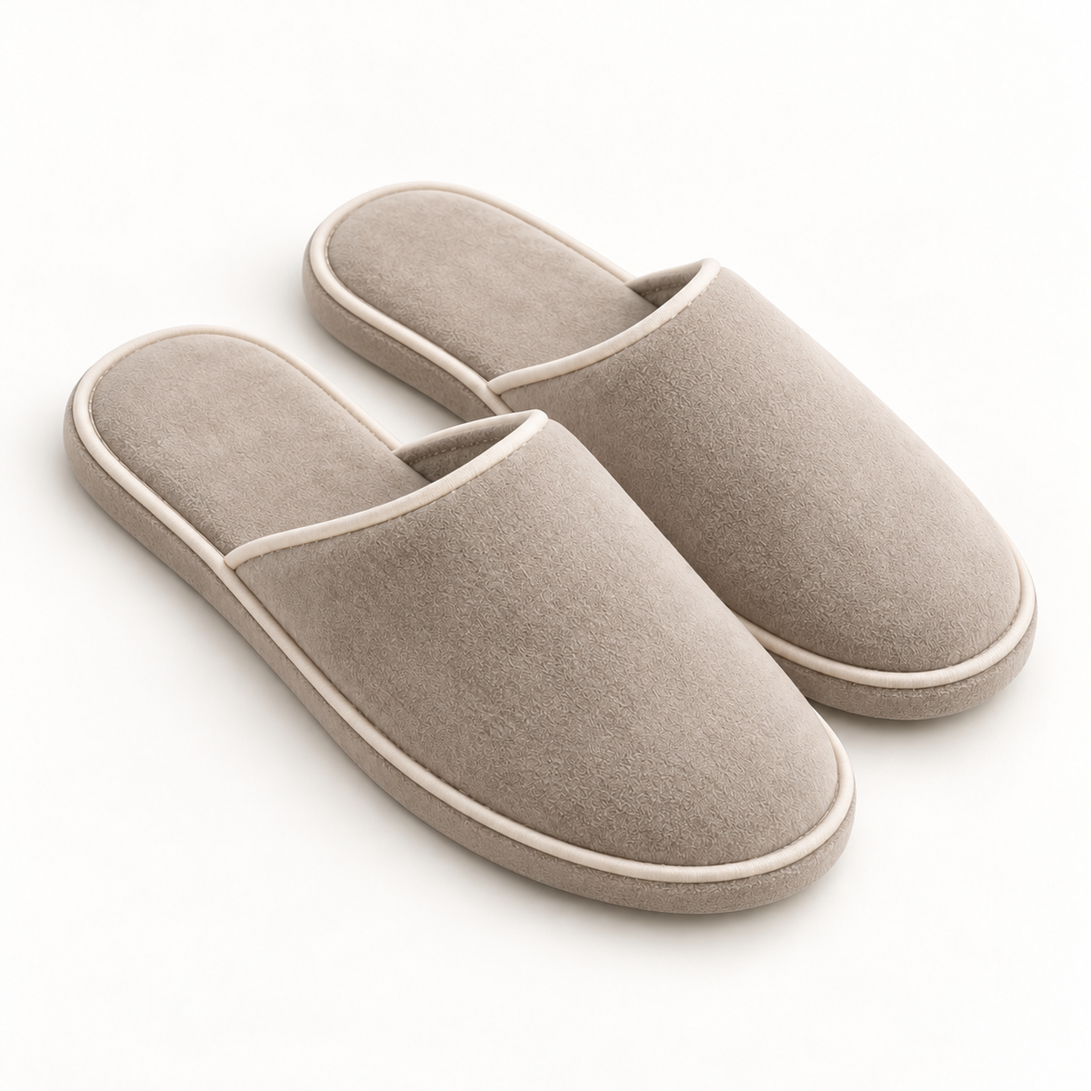 Imperial Piped Closed-Toe Slipper — pair alternate