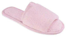 Load image into Gallery viewer, Dearfoams Microfiber Terry Slipper with Spandex Cuff
