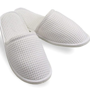 Closed-Toe Waffle Slippers (100)